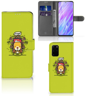 B2Ctelecom Samsung Galaxy S20 Plus Leuk Hoesje Doggy Biscuit