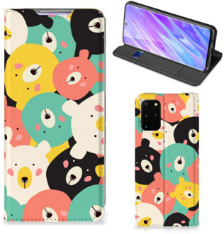 B2Ctelecom Samsung Galaxy S20 Plus Magnet Case Bears