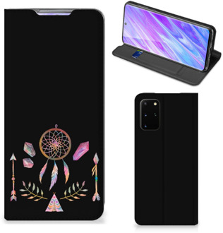 B2Ctelecom Samsung Galaxy S20 Plus Magnet Case Boho Dreamcatcher