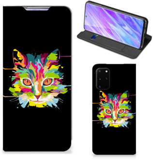 B2Ctelecom Samsung Galaxy S20 Plus Magnet Case Cat Color