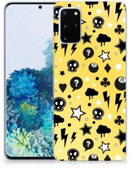 B2Ctelecom Samsung Galaxy S20 Plus Silicone Back Case Punk Yellow