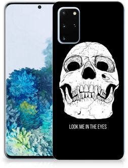 B2Ctelecom Samsung Galaxy S20 Plus Silicone Back Case Skull Eyes