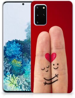 B2Ctelecom Samsung Galaxy S20 Plus Silicone Back Cover Liefde