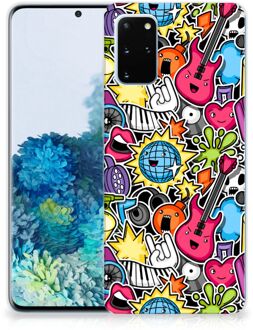 B2Ctelecom Samsung Galaxy S20 Plus Silicone Back Cover Punk Rock