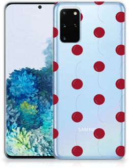 B2Ctelecom Samsung Galaxy S20 Plus Siliconen Case Cherries