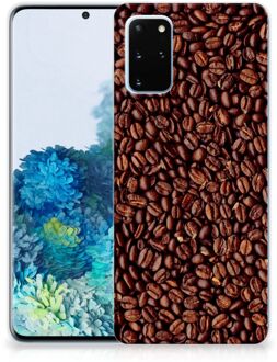 B2Ctelecom Samsung Galaxy S20 Plus Siliconen Case Koffiebonen