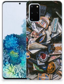 B2Ctelecom Samsung Galaxy S20 Plus Siliconen Hoesje met foto Badges