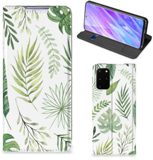 B2Ctelecom Samsung Galaxy S20 Plus Smart Cover Leaves