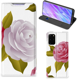 B2Ctelecom Samsung Galaxy S20 Plus Smart Cover Roses