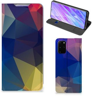 B2Ctelecom Samsung Galaxy S20+ Stand Case Polygon Dark