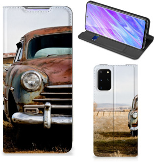 B2Ctelecom Samsung Galaxy S20 Plus Stand Case Vintage Auto