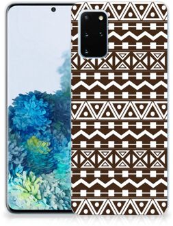 B2Ctelecom Samsung Galaxy S20 Plus TPU bumper Aztec Bruin