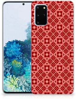 B2Ctelecom Samsung Galaxy S20 Plus TPU bumper Batik Red