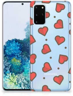 B2Ctelecom Samsung Galaxy S20 Plus TPU bumper Hearts