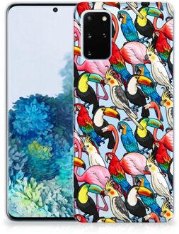 B2Ctelecom Samsung Galaxy S20 Plus TPU Hoesje Birds