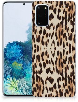 B2Ctelecom Samsung Galaxy S20 Plus TPU Hoesje Leopard