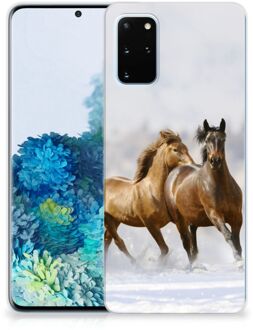 B2Ctelecom Samsung Galaxy S20 Plus TPU Hoesje Paarden