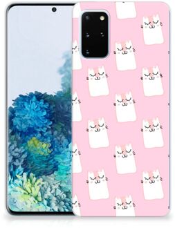 B2Ctelecom Samsung Galaxy S20 Plus TPU Hoesje Sleeping Cats