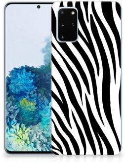 B2Ctelecom Samsung Galaxy S20 Plus TPU Hoesje Zebra