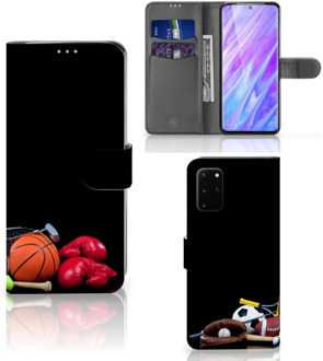 B2Ctelecom Samsung Galaxy S20 Plus Wallet Case met Pasjes Sports