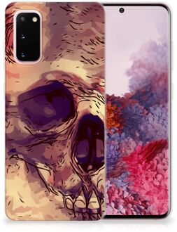 B2Ctelecom Samsung Galaxy S20 Silicone Back Case Skullhead