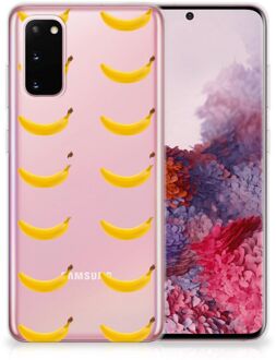 B2Ctelecom Samsung Galaxy S20 Siliconen Case Banana