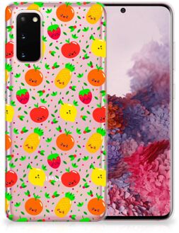 B2Ctelecom Samsung Galaxy S20 Siliconen Case Fruits