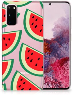 B2Ctelecom Samsung Galaxy S20 Siliconen Case Watermelons