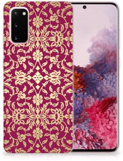 B2Ctelecom Samsung Galaxy S20 Siliconen Hoesje Barok Pink