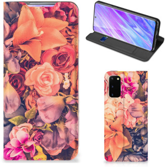 B2Ctelecom Samsung Galaxy S20 Smart Cover Bosje Bloemen