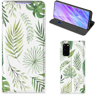 B2Ctelecom Samsung Galaxy S20 Smart Cover Leaves