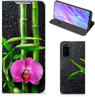 B2Ctelecom Samsung Galaxy S20 Smart Cover Orchidee