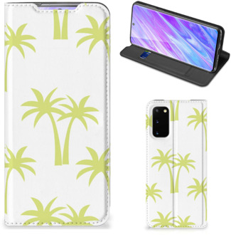 B2Ctelecom Samsung Galaxy S20 Smart Cover Palmtrees