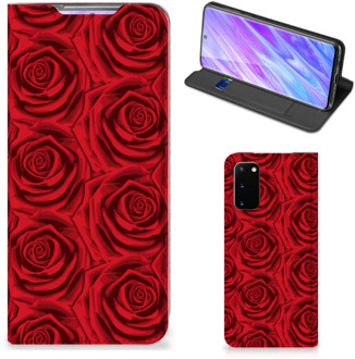 B2Ctelecom Samsung Galaxy S20 Smart Cover Rode Rozen