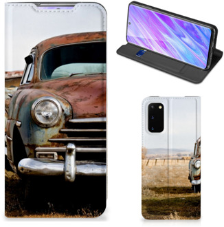 B2Ctelecom Samsung Galaxy S20 Stand Case Vintage Auto