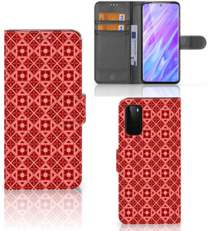 B2Ctelecom Samsung Galaxy S20 Telefoon Hoesje Origineel Cadeau Batik Red