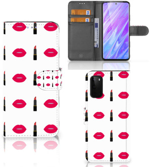 B2Ctelecom Samsung Galaxy S20 Telefoon Hoesje Origineel Cadeau Lipstick Kiss