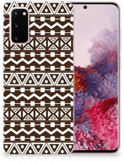 B2Ctelecom Samsung Galaxy S20 TPU bumper Aztec Bruin