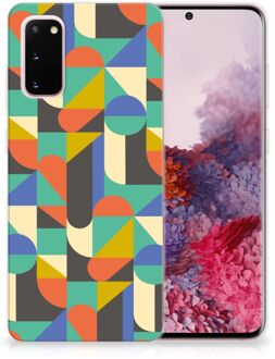 B2Ctelecom Samsung Galaxy S20 TPU bumper Funky Retro