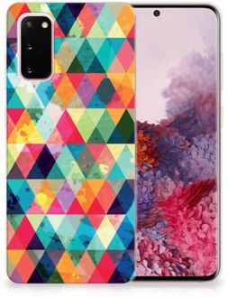 B2Ctelecom Samsung Galaxy S20 TPU bumper Geruit