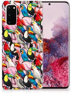 B2Ctelecom Samsung Galaxy S20 TPU Hoesje Birds