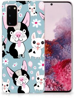 B2Ctelecom Samsung Galaxy S20 TPU Hoesje Hondjes