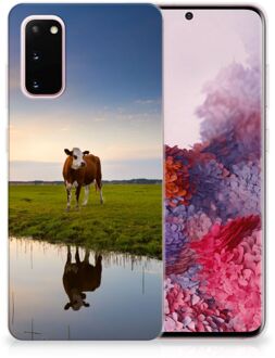 B2Ctelecom Samsung Galaxy S20 TPU Hoesje Koeien