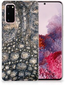 B2Ctelecom Samsung Galaxy S20 TPU Hoesje Krokodillenprint