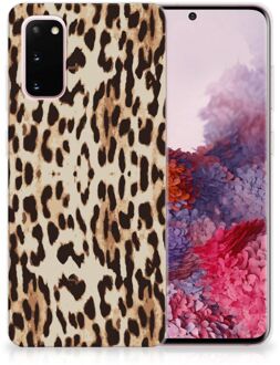 B2Ctelecom Samsung Galaxy S20 TPU Hoesje Leopard