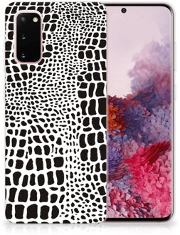 B2Ctelecom Samsung Galaxy S20 TPU Hoesje Slangenprint