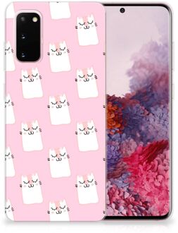 B2Ctelecom Samsung Galaxy S20 TPU Hoesje Sleeping Cats