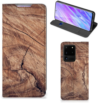 B2Ctelecom Samsung Galaxy S20 Ultra Book Wallet Case Tree Trunk