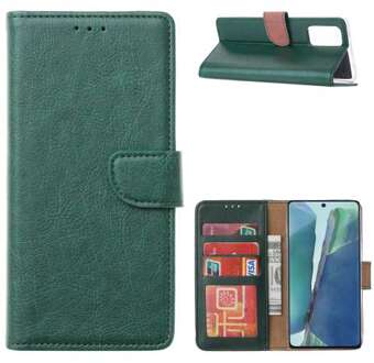 B2Ctelecom Samsung Galaxy S20 Ultra Bookcase Hoesje Groen met Standaard