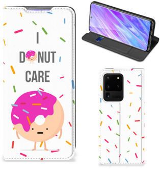 B2Ctelecom Samsung Galaxy S20 Ultra Flip Style Cover Donut Roze